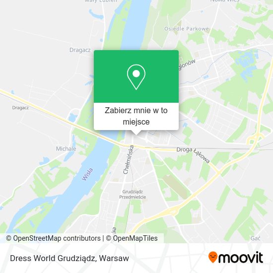 Mapa Dress World Grudziądz