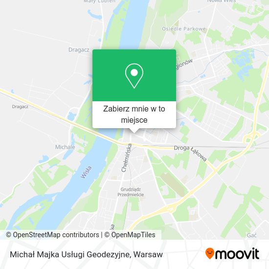 Mapa Michał Majka Usługi Geodezyjne