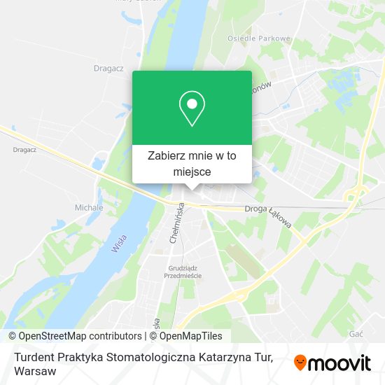 Mapa Turdent Praktyka Stomatologiczna Katarzyna Tur