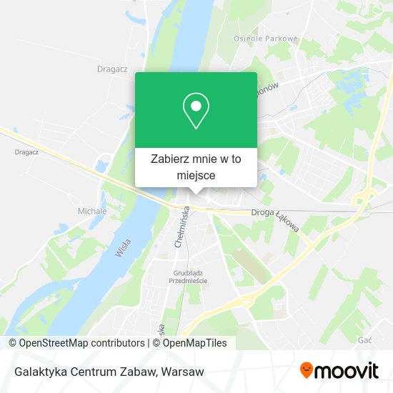 Mapa Galaktyka Centrum Zabaw