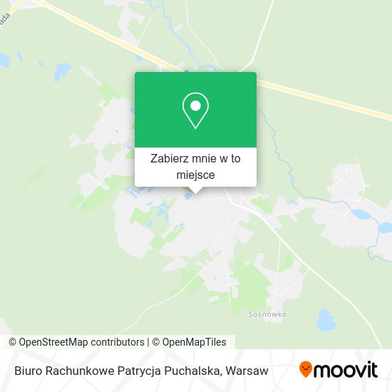 Mapa Biuro Rachunkowe Patrycja Puchalska