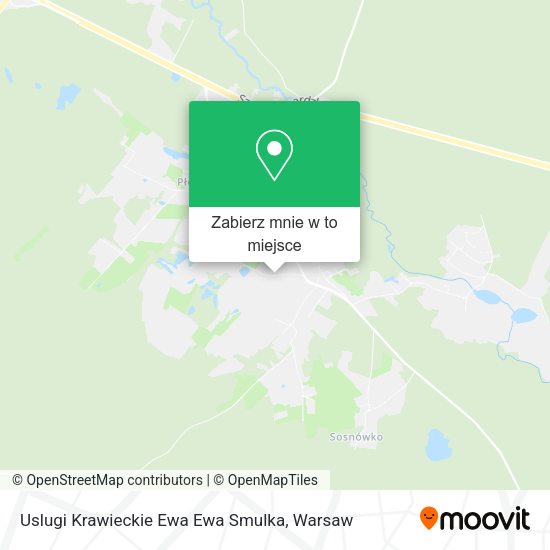 Mapa Uslugi Krawieckie Ewa Ewa Smulka