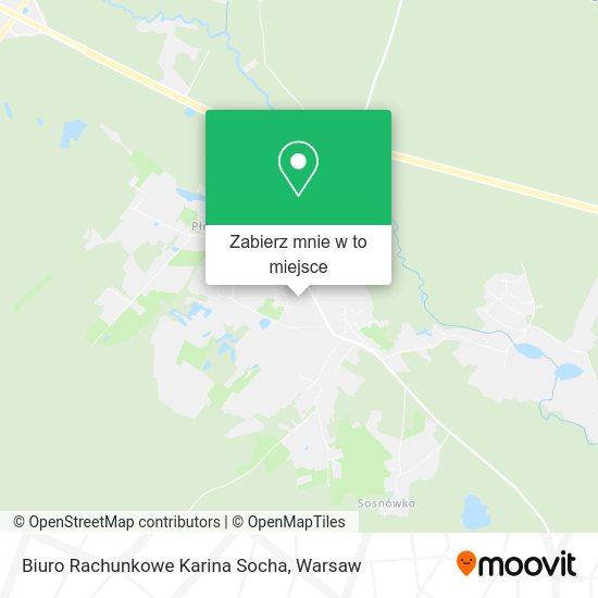 Mapa Biuro Rachunkowe Karina Socha