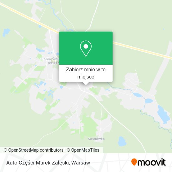 Mapa Auto Części Marek Załęski