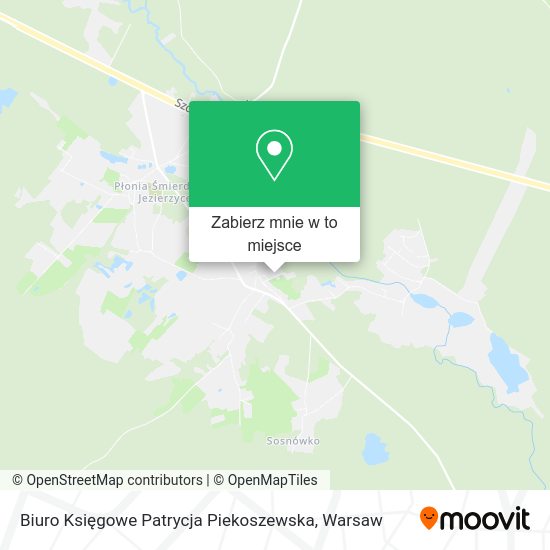 Mapa Biuro Księgowe Patrycja Piekoszewska