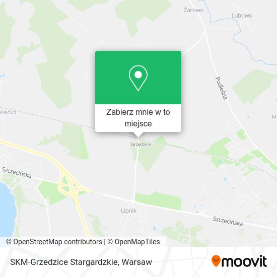 Mapa SKM-Grzedzice Stargardzkie