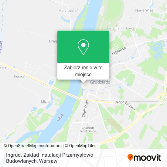 Mapa Ingrud. Zakład Instalacji Przemysłowo - Budowlanych