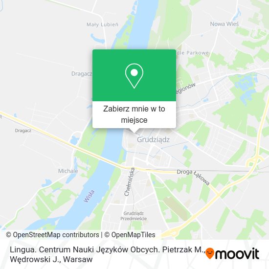 Mapa Lingua. Centrum Nauki Języków Obcych. Pietrzak M., Wędrowski J.