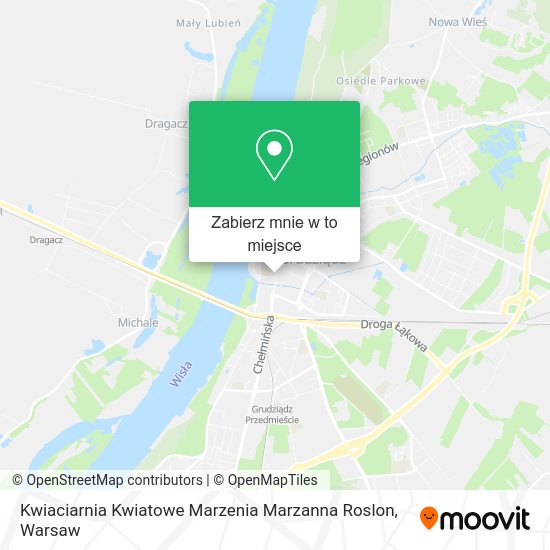 Mapa Kwiaciarnia Kwiatowe Marzenia Marzanna Roslon