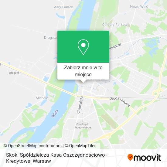 Mapa Skok. Spółdzielcza Kasa Oszczędnościowo - Kredytowa