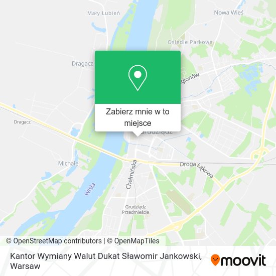 Mapa Kantor Wymiany Walut Dukat Sławomir Jankowski