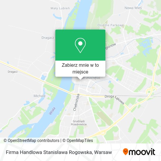 Mapa Firma Handlowa Stanisława Rogowska