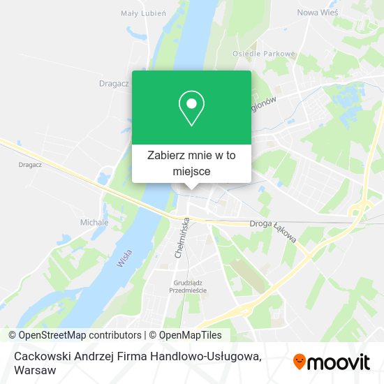 Mapa Cackowski Andrzej Firma Handlowo-Usługowa