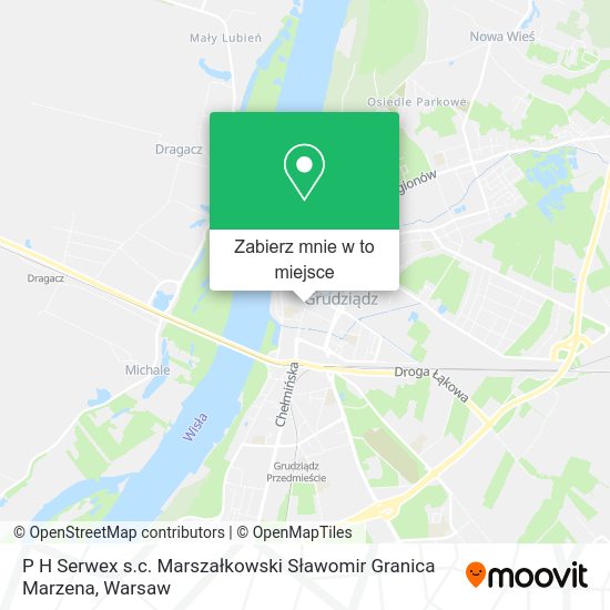 Mapa P H Serwex s.c. Marszałkowski Sławomir Granica Marzena