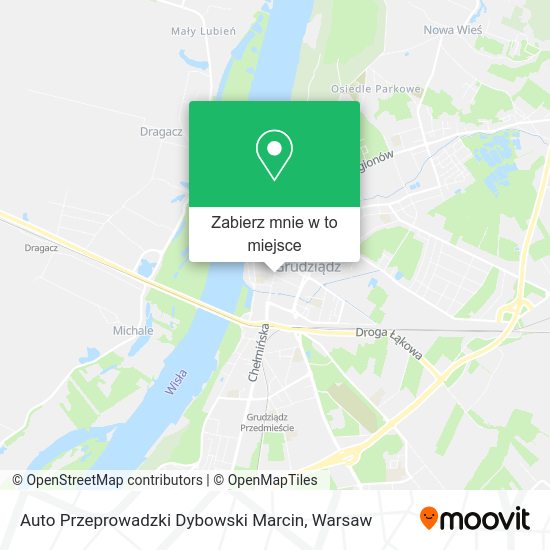 Mapa Auto Przeprowadzki Dybowski Marcin