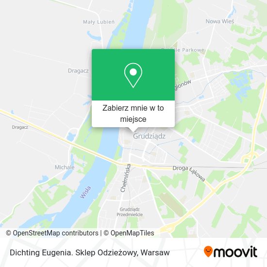 Mapa Dichting Eugenia. Sklep Odzieżowy