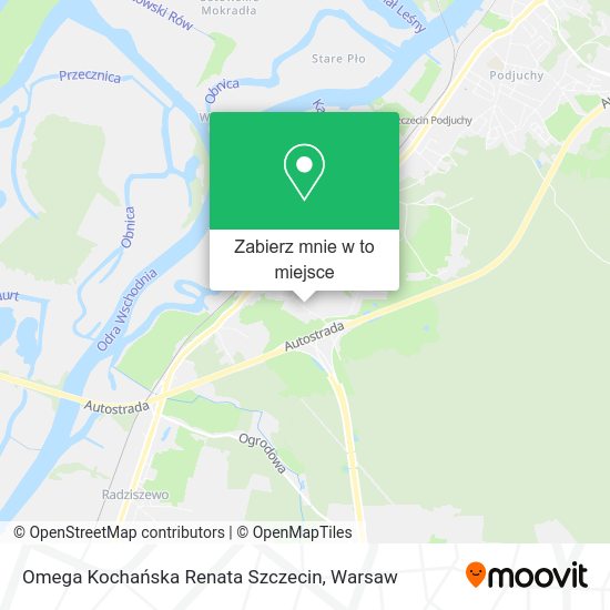 Mapa Omega Kochańska Renata Szczecin