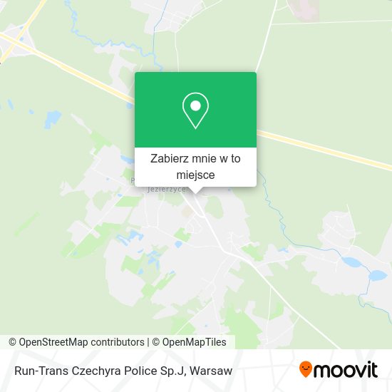 Mapa Run-Trans Czechyra Police Sp.J