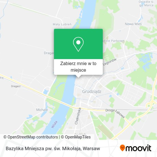 Mapa Bazylika Mniejsza pw. św. Mikołaja