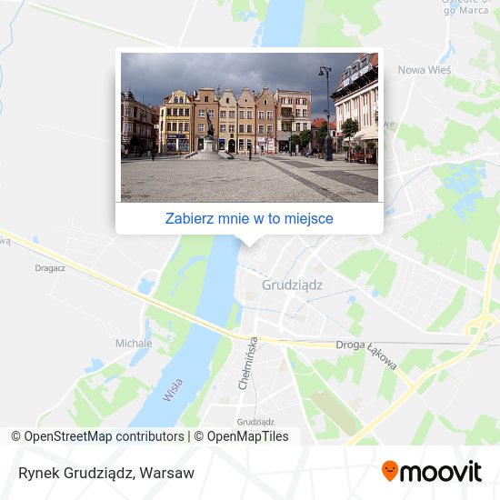 Mapa Rynek Grudziądz