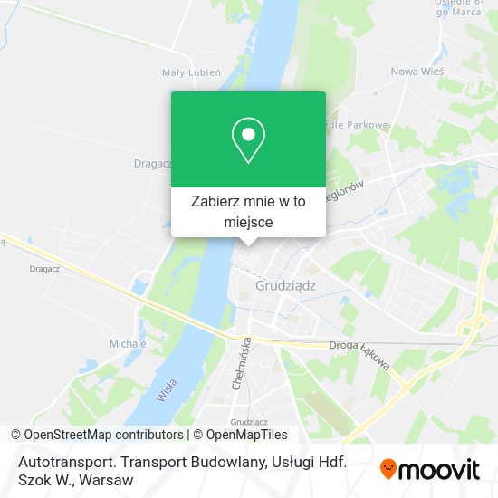 Mapa Autotransport. Transport Budowlany, Usługi Hdf. Szok W.