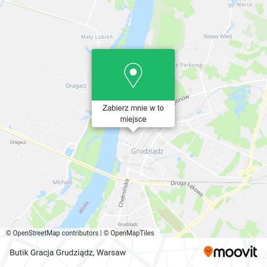 Mapa Butik Gracja Grudziądz