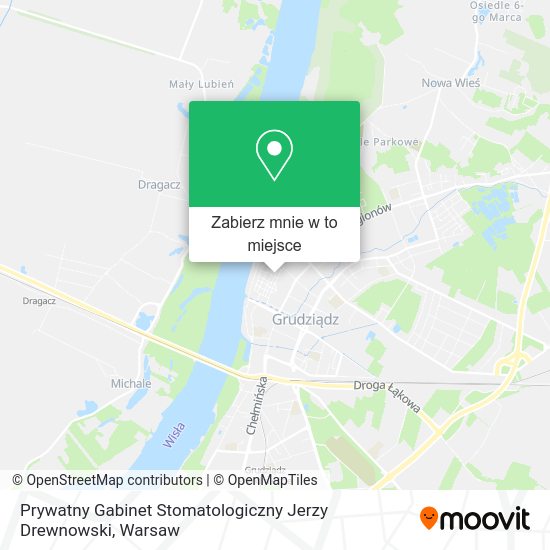 Mapa Prywatny Gabinet Stomatologiczny Jerzy Drewnowski