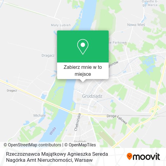 Mapa Rzeczoznawca Majątkowy Agnieszka Sereda Nagórka Amt Nieruchomości