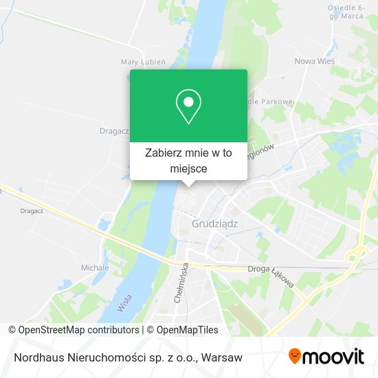 Mapa Nordhaus Nieruchomości sp. z o.o.