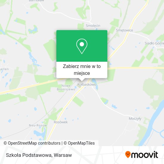 Mapa Szkoła Podstawowa