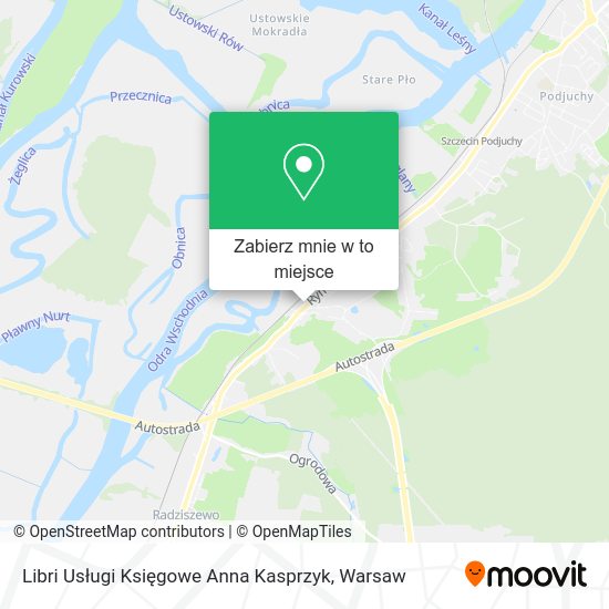 Mapa Libri Usługi Księgowe Anna Kasprzyk