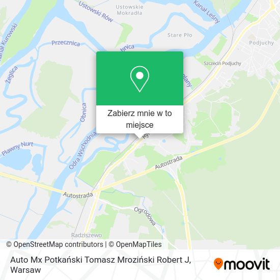 Mapa Auto Mx Potkański Tomasz Mroziński Robert J