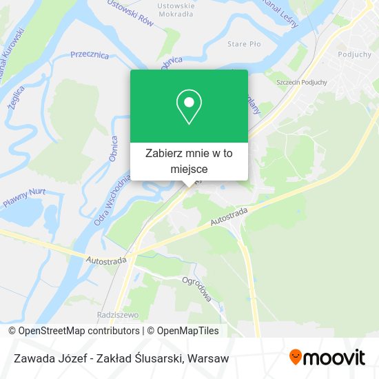 Mapa Zawada Józef - Zakład Ślusarski