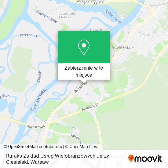 Mapa Rafaks Zakład Usług Wielobranżowych Jerzy Ciesielski