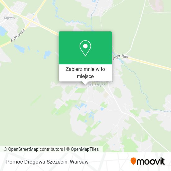 Mapa Pomoc Drogowa Szczecin