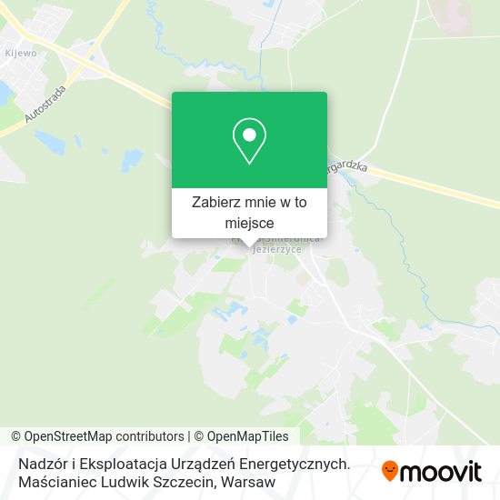 Mapa Nadzór i Eksploatacja Urządzeń Energetycznych. Maścianiec Ludwik Szczecin