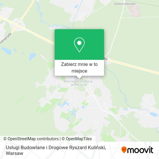 Mapa Usługi Budowlane i Drogowe Ryszard Kuliński