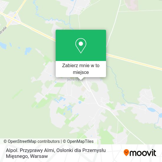 Mapa Alpol. Przyprawy Almi, Osłonki dla Przemysłu Mięsnego