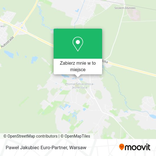 Mapa Paweł Jakubiec Euro-Partner