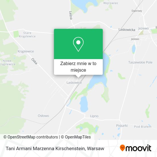 Mapa Tani Armani Marzenna Kirschenstein