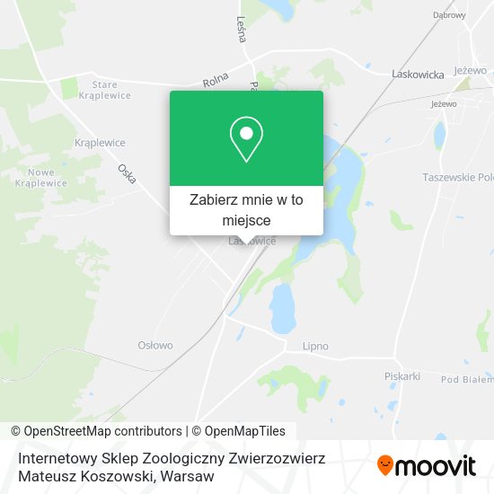 Mapa Internetowy Sklep Zoologiczny Zwierzozwierz Mateusz Koszowski