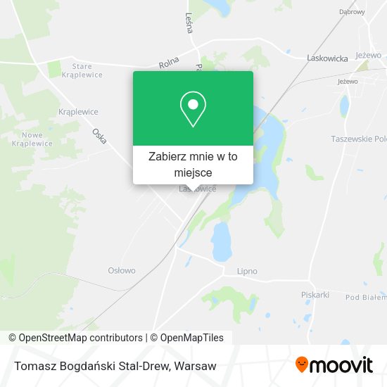 Mapa Tomasz Bogdański Stal-Drew