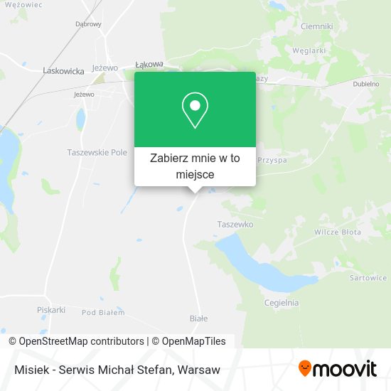 Mapa Misiek - Serwis Michał Stefan