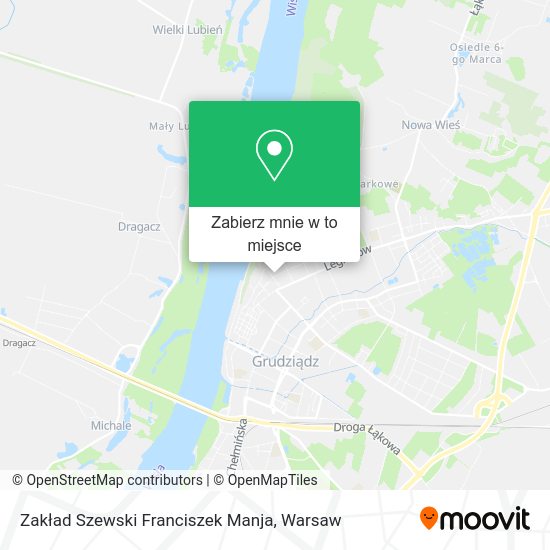 Mapa Zakład Szewski Franciszek Manja