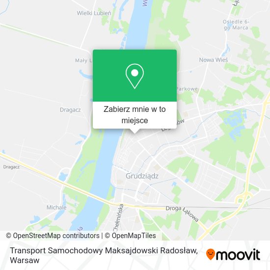 Mapa Transport Samochodowy Maksajdowski Radosław