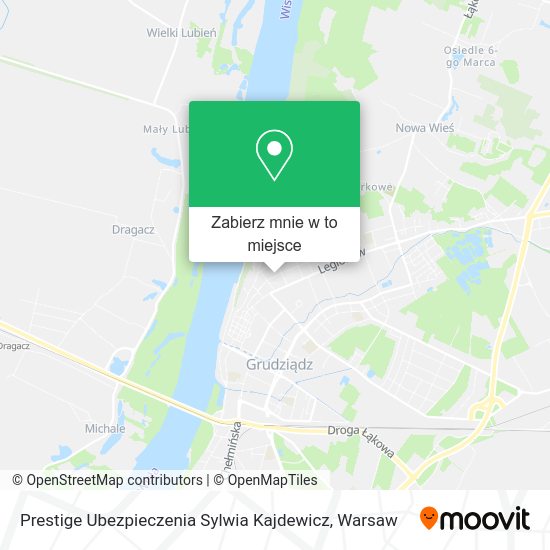 Mapa Prestige Ubezpieczenia Sylwia Kajdewicz