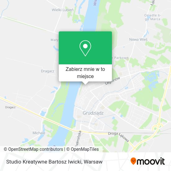 Mapa Studio Kreatywne Bartosz Iwicki