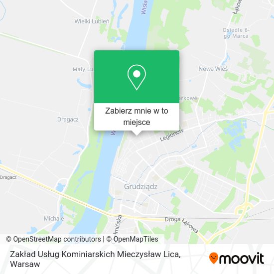 Mapa Zakład Usług Kominiarskich Mieczysław Lica