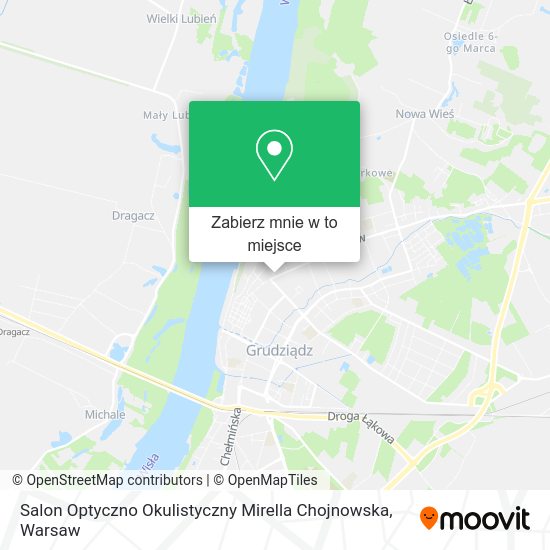 Mapa Salon Optyczno Okulistyczny Mirella Chojnowska