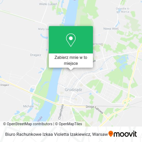 Mapa Biuro Rachunkowe Izkaa Violetta Izakiewicz